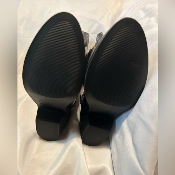 NWT Maurice’s 8.5 black embroidered cowboy boots - Picture 6 of 7